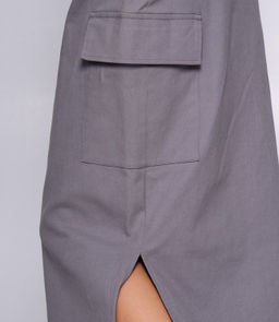 Юбка #ОБШ1823, серый - Dommod фото 5