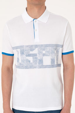 Erkek Regular Fit Polo Yaka Beyaz Ti__rt Sepette S_rpriz _ndirim - U.s. polo assn фото 6