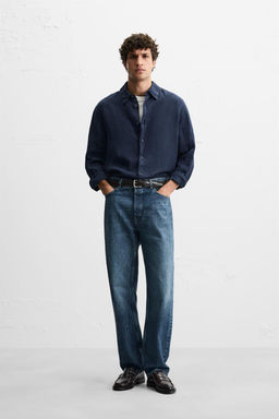 100% LINEN SHIRT - Zara фото 10