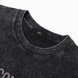 Футболка из вареного хлопка женская Mist Icon, размер M, чёрная