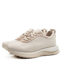 03-A180-2 LT. BEIGE Кроссовки женские (натуральная кожа)