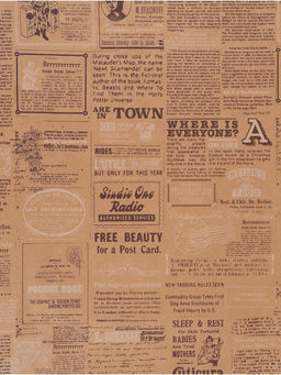 Цена за 10 шт. Бумага упаковочная крафтовая «Универсальная», 70 × 100 см