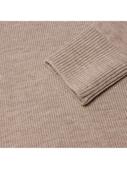 Джемпер женский вязаный MINAKU: Knitwear collection, бежевый, размер 46-48