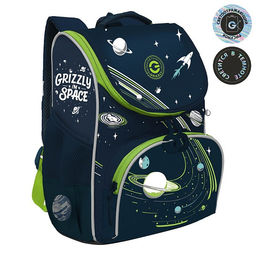 RAm-585-3 Рюкзак школьный с мешком - Grizzly фото 8