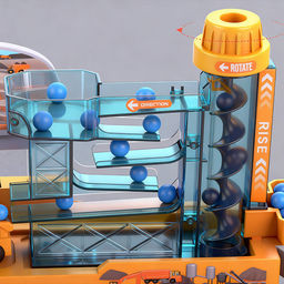 Парковка "Спец паркинг" (свет, звук) в коробке