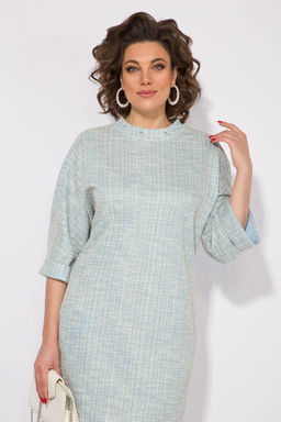 Платье Liliana 1407 голубой - Ninele фото 3