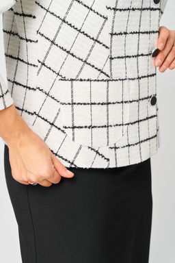 Костюм БелЭльСтиль 861/557 бело-черный