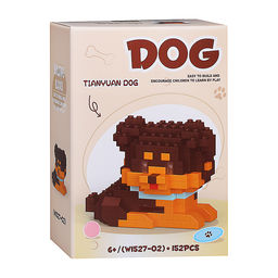 Конструктор "Собака" (152 дет.) в коробке