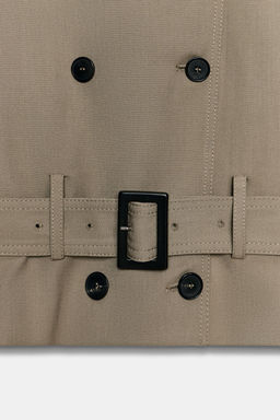 ZW COLLECTION FLOWING JACKET WITH BELT - Zara фото 18