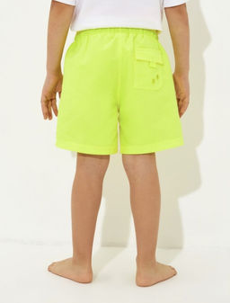 20134750008, Купальные шорты детские для мальчиков Bismark лайм - Acoola фото 4