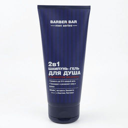 BARBER.BAR ДЛЯ МУЖЧИН Шампунь-гель/душ 2в1 с экстрактом Эвкалип 200мл туба