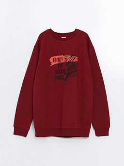 Bisiklet Yaka Erkek ?ocuk Sweatshirt