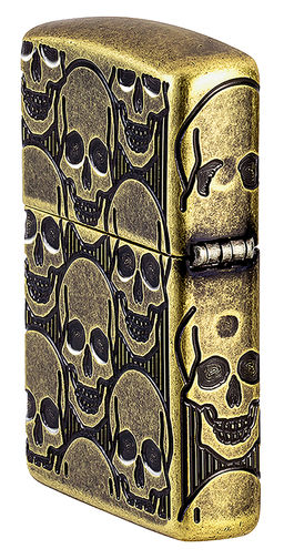 Зажигалка ZIPPO Armor® Ухмыляющиеся черепушки | Cackling Cranium 46302  фото 8
