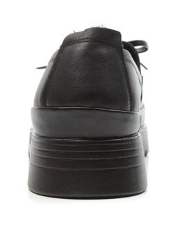 03-5302 BLACK Полуботинки женские (натуральная кожа)