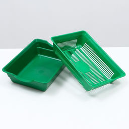Туалет глубокий с сеткой 36 х 25 х 9 см, зеленый - Simaland фото 4