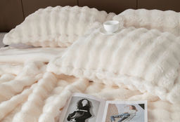 Покрывало декоративное Buffy Premium (молоко) - Kazanov.a. фото 4