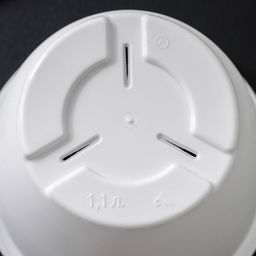 Цена за 2 шт. Горшок для цветов с поддоном «Альтернатива. Афина», 1.1 л, пластиковый, белый