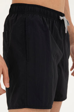 Мужские черные шорты для плавания - U.s. polo assn фото 3