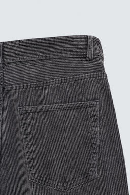 PANTAL?N RELAXED FIT PANA / Gris oscuro - Zara фото 10