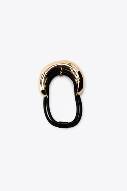 DOUBLE METAL SCRUNCHIE - Zara фото 2