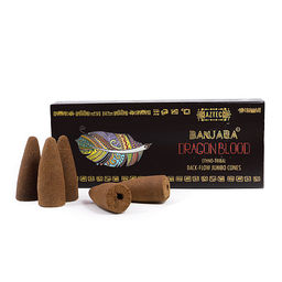 Благовония конусы BANJARA ETNO Back-Flow Dragons Blood Super Premium качество 10 конусов 30g - Сандаловый дом фото 4