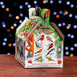 Подарочная коробка Песни зимы , КОРМУШКА, 26,4 х 14 х 18,5 см - Simaland фото 4