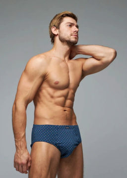 Трусы мужские слипы Rogers 8801 хлопок, эластан размеры 3XL, 4XL, 5XL фото 3