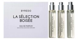 BYREDO PARFUMS LA SELECTION BOISEE set unisex 3*12ml Mojave Ghost + Super Cedar + Black Saffron