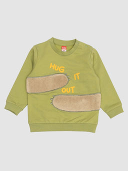 CRB wear / CWBB 90279-37-429 Комплект для мальчика (джемпер, брюки),зеленый  фото 2