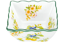 Салатник 16*16*8 см 1 л Лимоны квадрат глубокий, фарфор NEW BONE CHINA - Elan gallery фото 4