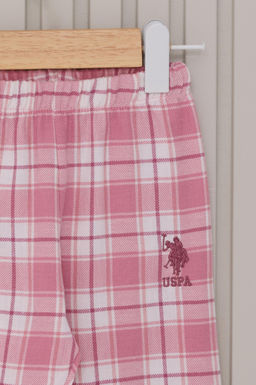 K_z Bebek Pembe Pijama Tak_m_ Sepette S_rpriz _ndirim - U.s. polo assn фото 4