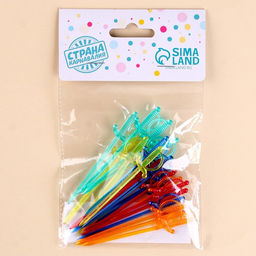 Цена за 2 шт. Шпажки для канапе Шпага, в наборе 24 штук