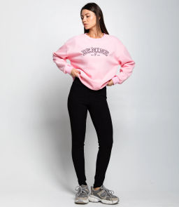 Свитшот #КТ1782, розовый