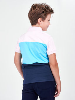 Футболка-поло UD 0678 триколор - Mini maxi фото 2