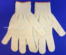 Цена за 10 пар. Перчатки рабочие хб - 10 класс, 4-х нитка БЕЛЫЕ