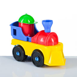 Паровоз 14 х 6 х 9 см, МИКС - UzToy фото 3