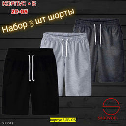 Шорты для мужчин, двунитка - Bruno фото 9