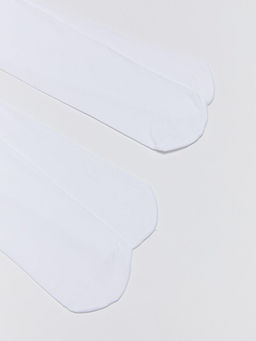 Basic K?z ?ocuk ?nce K?lotlu ?orap 2li - Waikiki фото 2