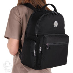 Рюкзак женский текстильный 8659MD black Mindesa в Новосибирске