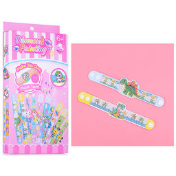 Браслет "Алмазная мозаика. Динозаврик" в коробке