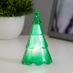 Фигурка светящаяся RISALUX Елочка, LED-ночник, 1 Вт, RGB, 3LR44, 559см  фото 2