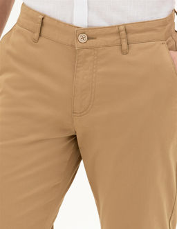 Camel Regular Fit Kanvas Pantolon