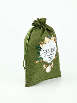 Набор мешков с термонаклейкой «Новый год», холща, 10 шт, 20 × 30 см