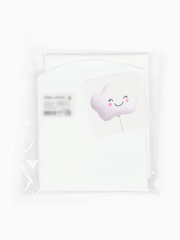 Воздушный шар фольгированный 19" "Счастливое облако"  набор 5 штук