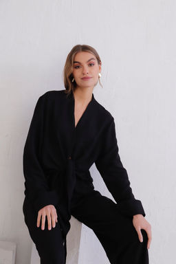 10356 Костюм с завязками черный - Martichelli фото 9