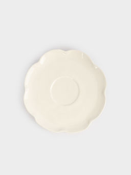 Пара чайная, 1 перс, 2 пр, 360 мл, керамика, молочная, Цветок, Gentle flower