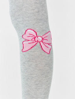 Цена за 3 пары! Колготки детские серые с бантиками - Mark formelle фото 7