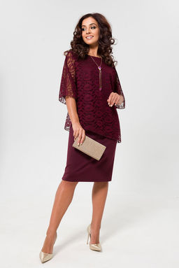 Платье-двойка Манон (48-56) - Serenada фото 4