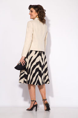 Костюм Liliana 1432 Молочный+черный