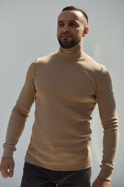 Водолазка кашкорсе Хлопок 95%, лайкра 5% (стойка)